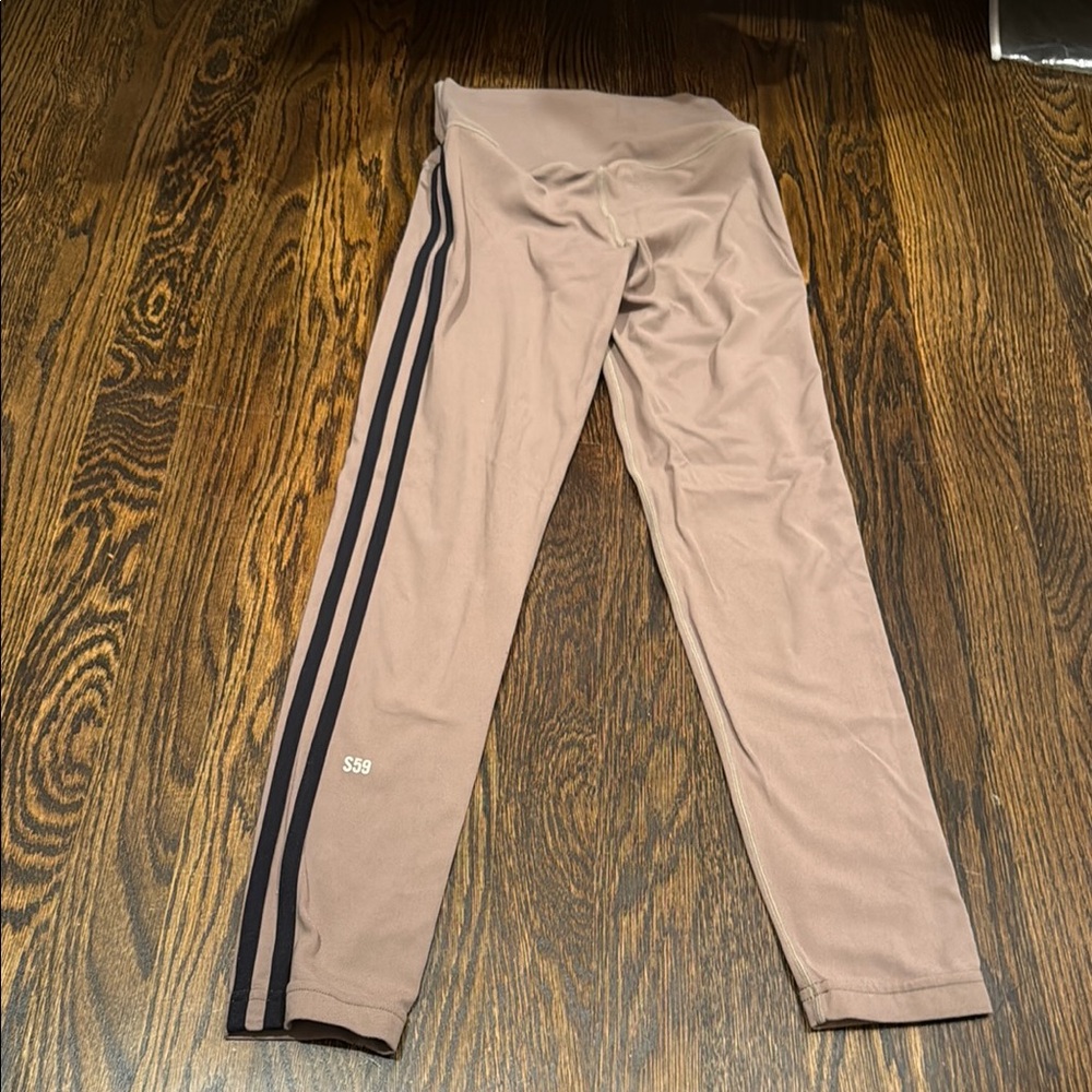 Splits59 Black and Tan Joggers with Tapered Fit